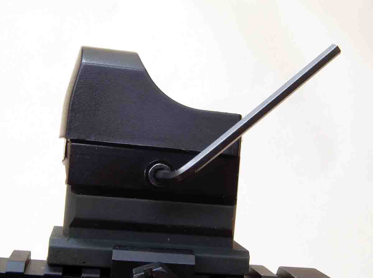 Many new optics like this Bushnell use Allen head clamp screws, reducing the chance of breaking something.